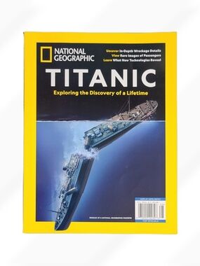 National Geographic Titanic Magazine Special Edition Shipwreck History Collector